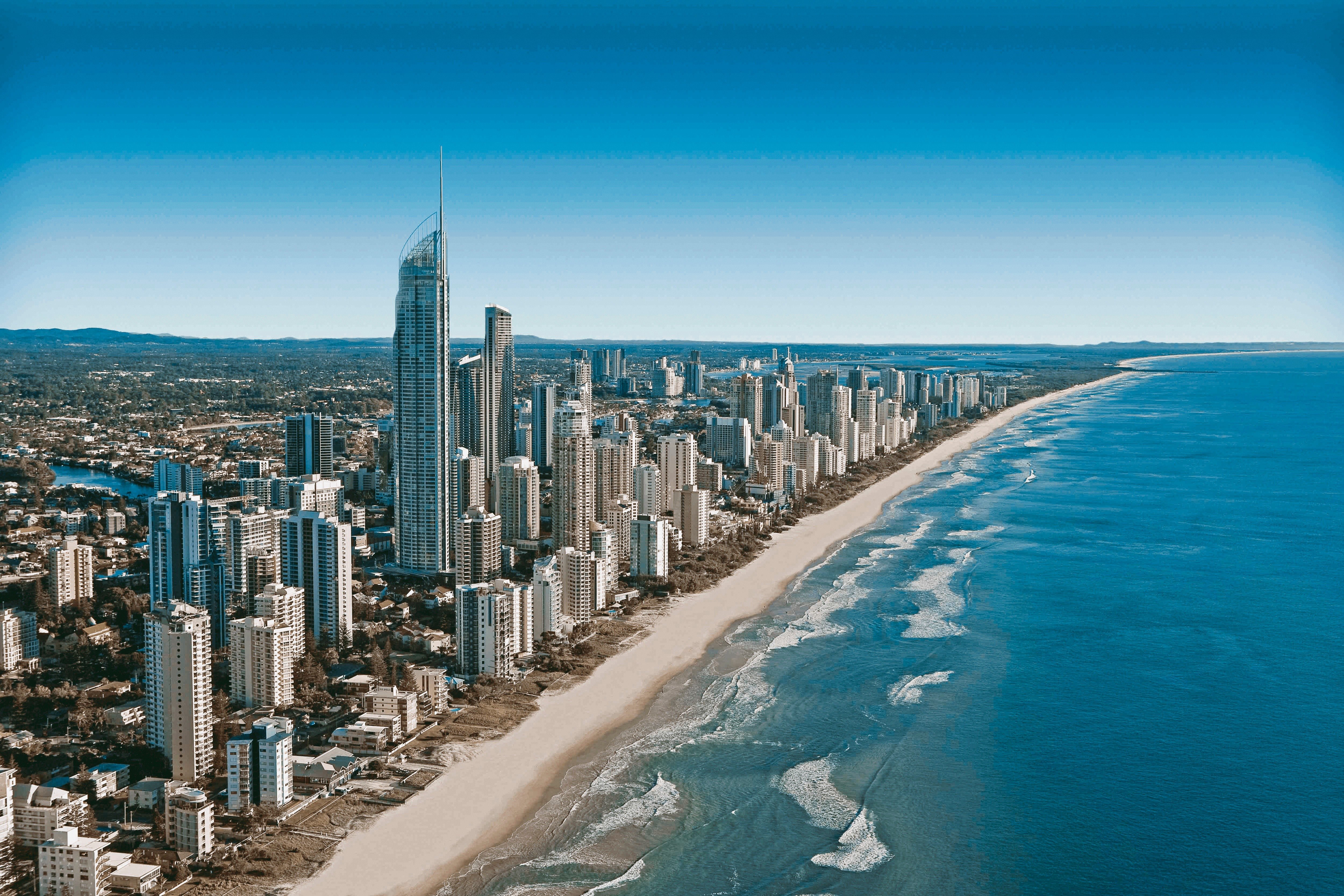 gold coast skyline CClicence