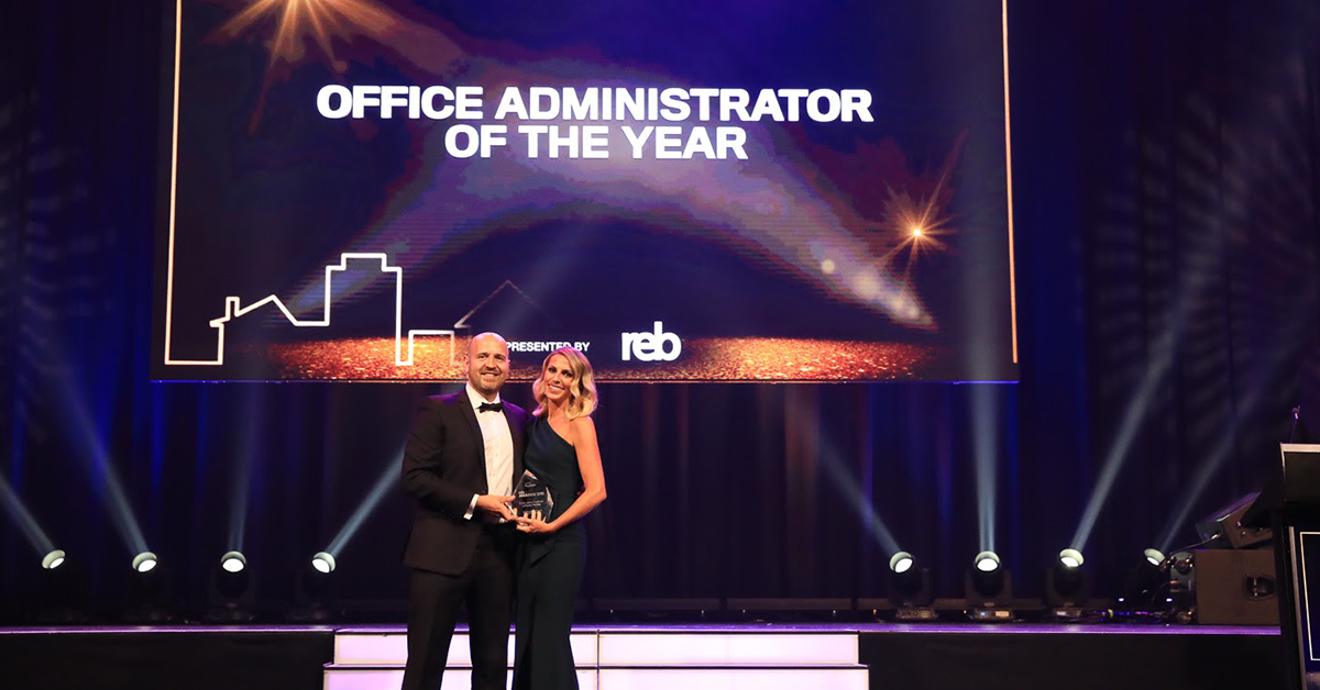 2019 REB Administrator of the Year